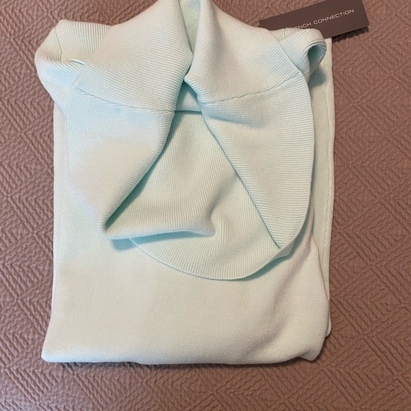 French Connection Sweater Fresh Aqua NWT - Picture 5 of 5